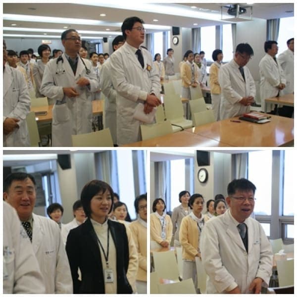 [1월 4일] 2010년 시무식 및 직원조회 사진 1