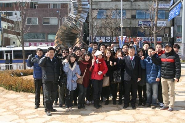[3월 11일]숭의아레나파크 오픈기념 리플릿 홍보행사 진행 사진 1