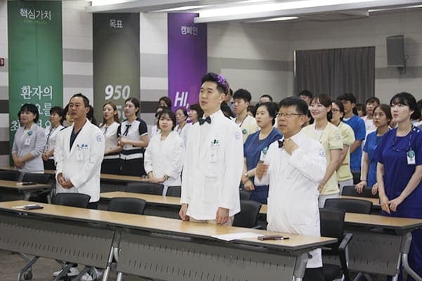 8월 월례조회 사진 1