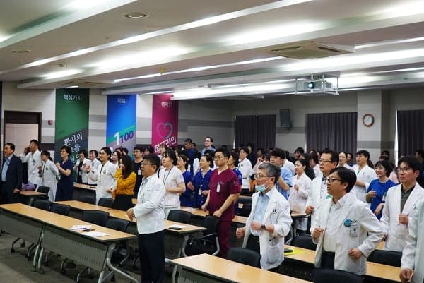 10월 월례조회 사진 1