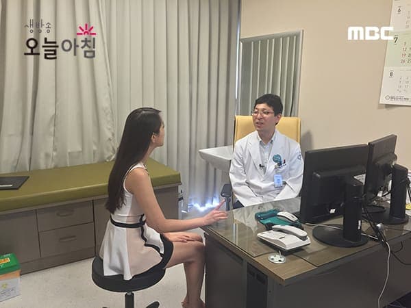 7월 23일자 MBC생방송오늘아침, 내분비내과 오세원과장 출연 사진 2
