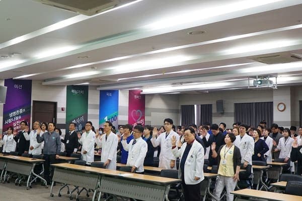 2018 현대유비스병원 시무식 사진 1