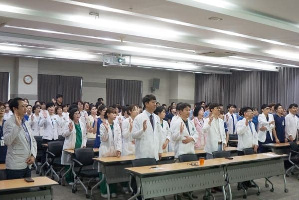 7월 월례조회 사진 1