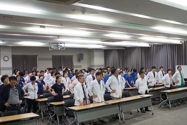 8월 월례조회 사진 1