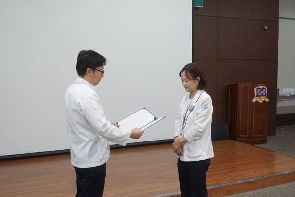 8월 월례조회 사진 1
